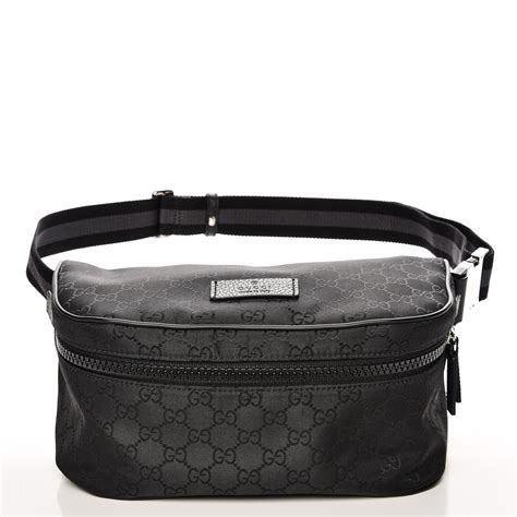 gucci fanny pack black